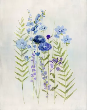 Cottage Wildflowers I by Sally Swatland Oil Painting