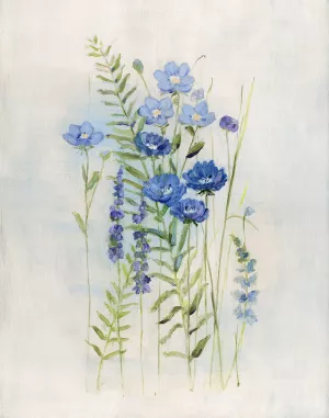 Cottage Wildflowers III by Sally Swatland Oil Painting