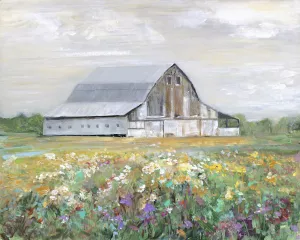 Country Fields by Sally Swatland Oil Painting