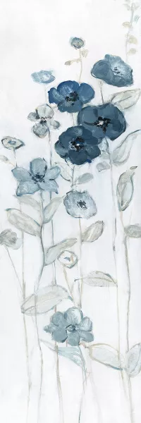 Fields of Blue II by Sally Swatland Oil Painting