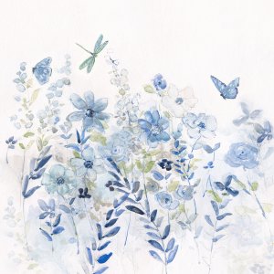 Fluttering Field I by Sally Swatland Oil Painting