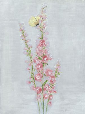 Foxglove Garden I by Sally Swatland Oil Painting