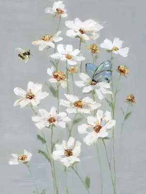 Gathering Daisies II by Sally Swatland Oil Painting