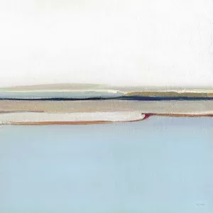 Geometric Inlet I by Sally Swatland Oil Painting