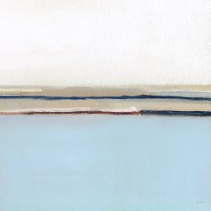 Geometric Inlet II by Sally Swatland Oil Painting