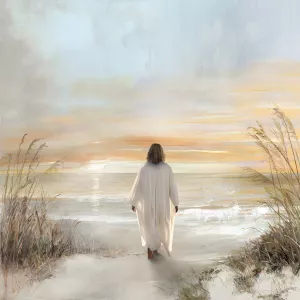 He is Risen by Sally Swatland Oil Painting