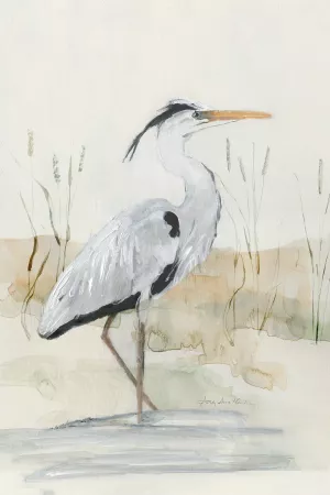 Heron I Oil Painting by Sally Swatland - Bestsellers