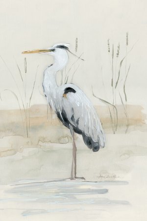 Heron II by Sally Swatland Oil Painting