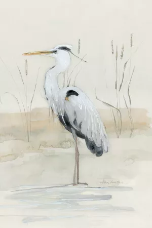 Heron II by Sally Swatland Oil Painting