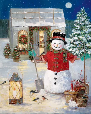Holiday Garden by Sally Swatland Oil Painting