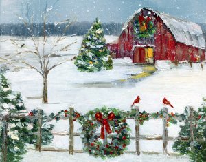 Holiday Solace by Sally Swatland Oil Painting