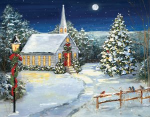 Holy Night by Sally Swatland Oil Painting