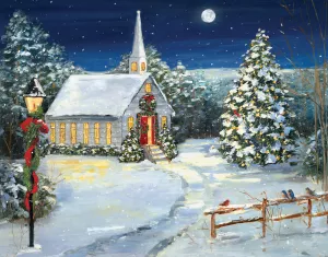 Holy Night by Sally Swatland Oil Painting