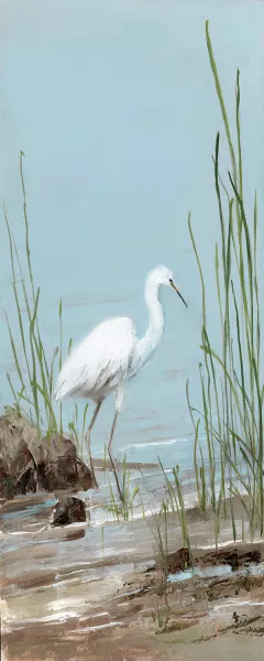 Island Egret I Oil Painting by Sally Swatland - Bestsellers