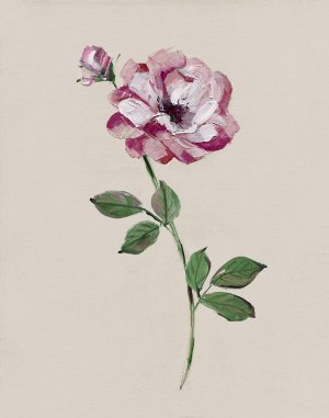 Jewel Rose I by Sally Swatland Oil Painting
