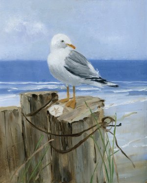 Keeping Watch I by Sally Swatland Oil Painting