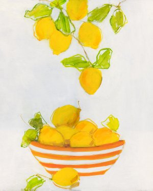 Lemonlicious by Sally Swatland Oil Painting