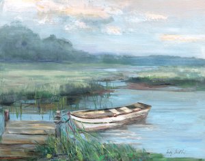 Meandering River Ride by Sally Swatland Oil Painting