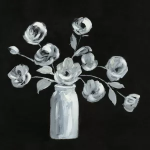 Milk Glass Arrangement by Sally Swatland Oil Painting