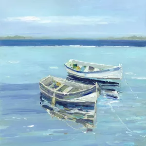 Morning Mooring I by Sally Swatland Oil Painting