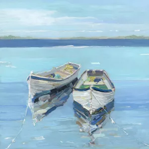 Morning Mooring II by Sally Swatland Oil Painting