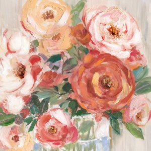 Naïve Bouquet II by Sally Swatland Oil Painting