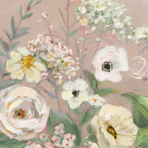 Naïve Garden I by Sally Swatland Oil Painting