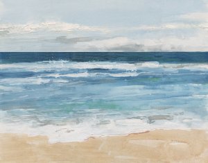 Ocean Waves II by Sally Swatland Oil Painting