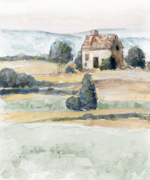 On the Countryside II by Sally Swatland Oil Painting