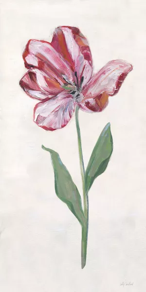Painted Tulips II by Sally Swatland Oil Painting