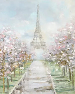 Paris Trees by Sally Swatland Oil Painting