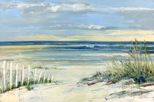 Path to Sea by Sally Swatland Oil Painting