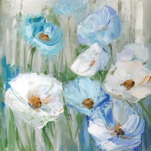 Poppy Rhythm I by Sally Swatland Oil Painting