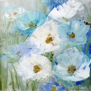Poppy Rhythm II by Sally Swatland Oil Painting