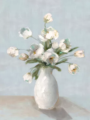 Prettiest Tulips by Sally Swatland Oil Painting