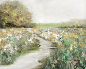 Quiet Meadow by Sally Swatland Oil Painting