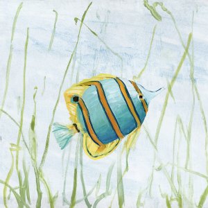 Reef Encounter II by Sally Swatland Oil Painting