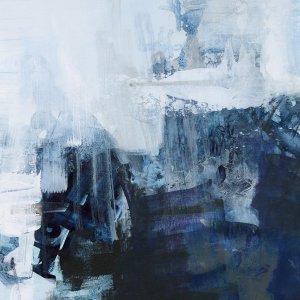 River In Time I by Sally Swatland Oil Painting