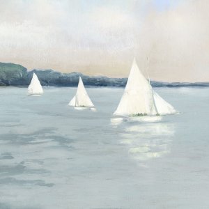 Sail Away I by Sally Swatland Oil Painting
