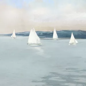 Sail Away II by Sally Swatland Oil Painting