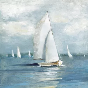 Sailing Regatta I by Sally Swatland Oil Painting