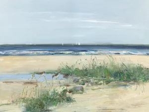 Seabirds and Sails by Sally Swatland Oil Painting