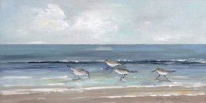 Shore Searching II by Sally Swatland Oil Painting