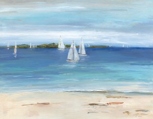 Soft Ocean Breezes by Sally Swatland Oil Painting