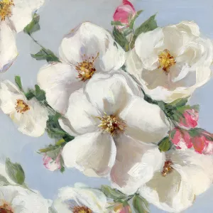 Spring Blossoms Blue Sky I by Sally Swatland Oil Painting