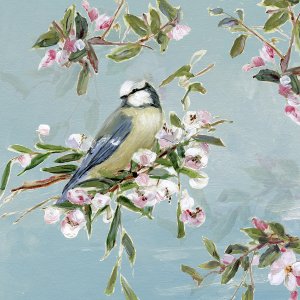 Spring Song and Blossoms II by Sally Swatland Oil Painting