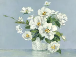 Summer Fresh Arrangement by Sally Swatland Oil Painting