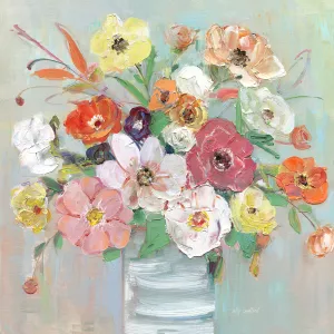 Summer Posy Bouquet by Sally Swatland Oil Painting