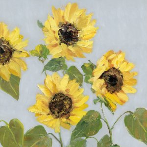 Sunflower Array I by Sally Swatland Oil Painting