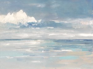 Sunset Seaside by Sally Swatland Oil Painting